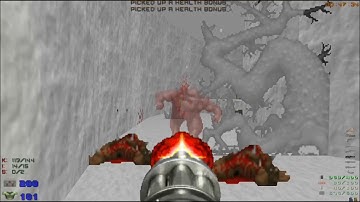 Doom II: "ZPack" Map E1M6 - Glacier Base