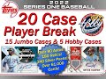 CASE #2 of 20 (HOBBY) - 2022 Topps Series 1 (20 CASE) PLAYER BREAK eBay 02/28/22