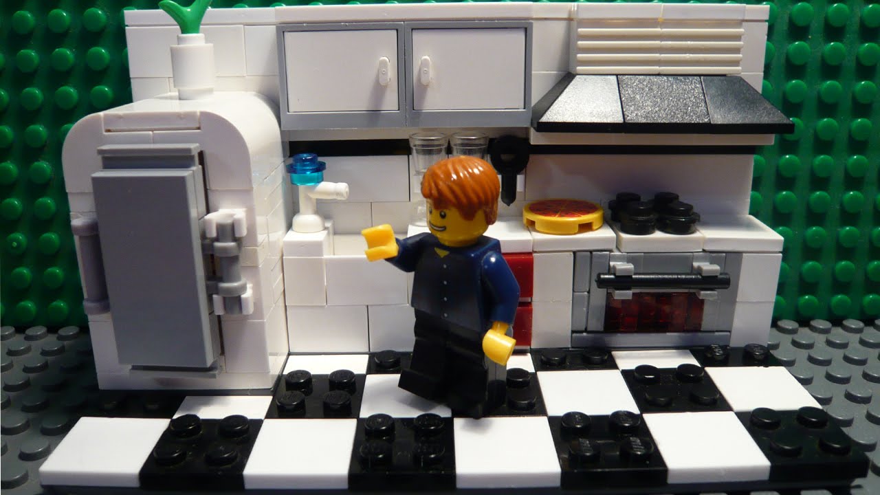 LEGO САМОДЕЛКА #17 | Кухня / Kitchen - YouTube
