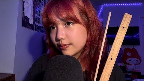 asmr personal attention + visual triggers