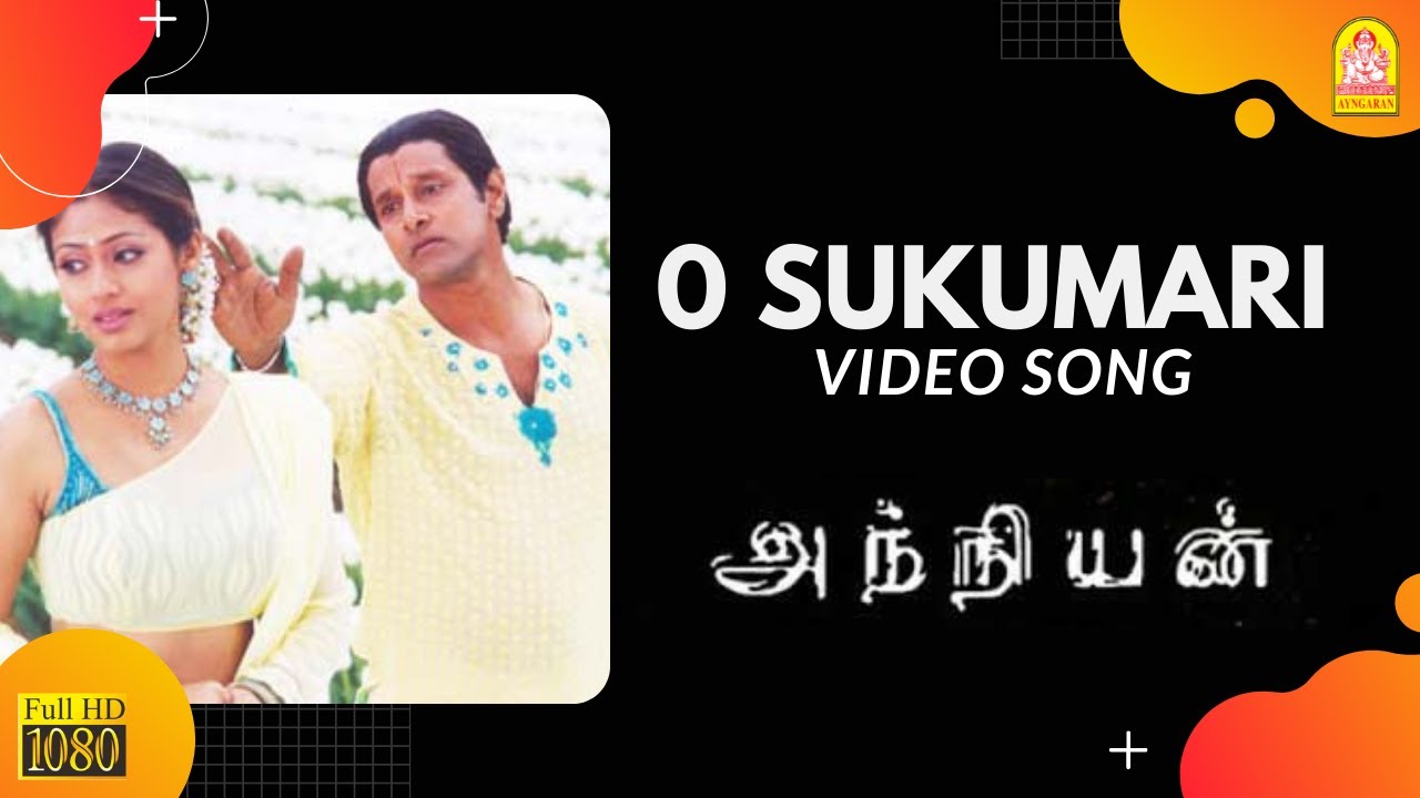1280px x 720px - O Sukumari - HD Video Song | Anniyan | Vikram | Shankar | Harris Jayaraj |  Ayngaran - YouTube