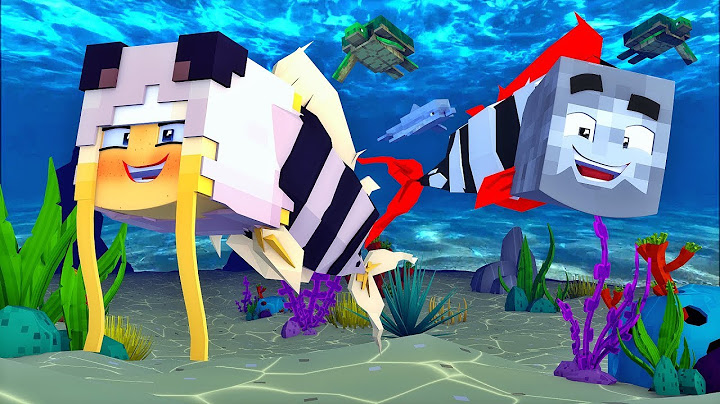WIR VERSTECKEN UNS UNTERWASSER ALS FISCHE! ✿ Minecraft [Deutsch/HD]