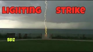 Lighting strike!!! Way too close!!!(compilation) by Seoski Dzulov 148 views 6 years ago 4 minutes, 27 seconds