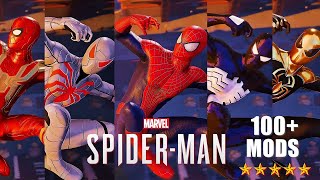 ALL Marvel SpiderMan SUITS & OUTFITS (Includes 100+ Mods)