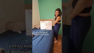 Venham ver essa transformação #humor #casal #reforma #transformação #quarto