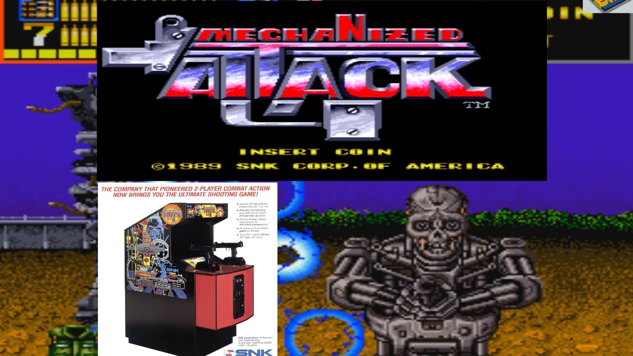 Mechanized Attack - Old School Rail Shooter Similar to T2 Arcade!