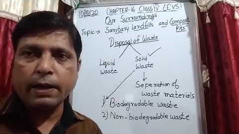 Class IV EVS 10- 10- 2020 by Mr Rupesh