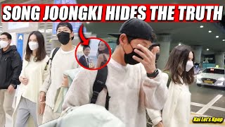 Song Joong Ki & Katy Louise Saunders was found by Media in Airport but How
