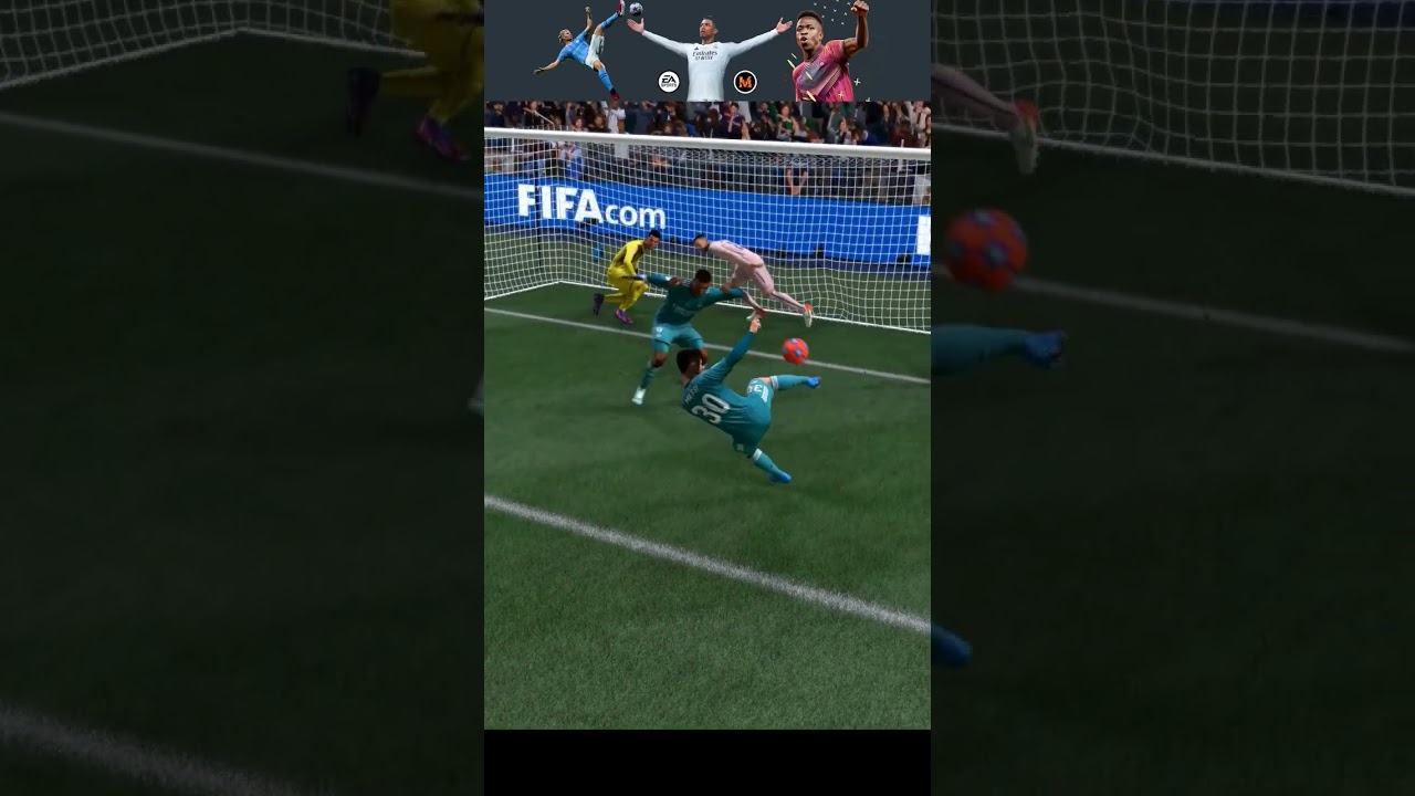 Bicycle Kick Goal #shorts #football #soccer #easports #fifa
