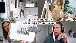 ORGANISE AND CLEAN WITH ME, COME TO THE FLEA MARKET AND TRYING HEATLESS CURLS by Liza Prideaux 10,130 views 2 months ago 21 minutes