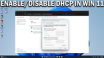 How To Enable or Disable DHCP In Windows 11 - Easy Fix