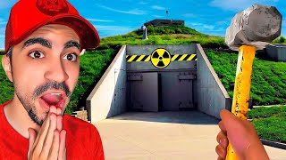 بنيت بيت سري تحت بيتنا 😱🏠 - Bunker Builder Simulator