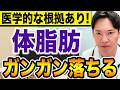 【医者しか知らない】体脂肪を効率的に、確実に落とす医学的な方法。