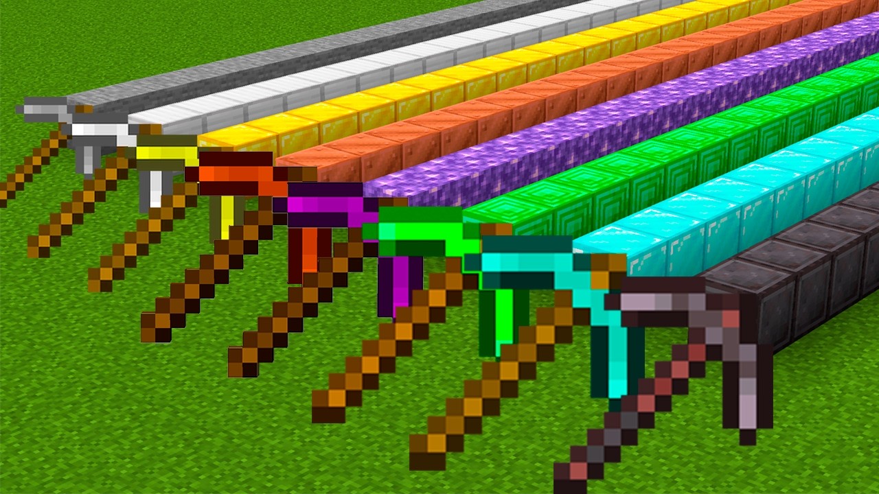 Which pickaxe will be the best ?