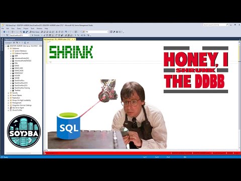 Reducir el tamaño de bases de datos SQL - VBLOG 17