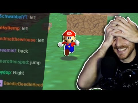 Can Twitch Chat beat A SINGLE LEVEL of Mario 64?