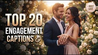 20 Best Engagement Captions for Instagram 💍