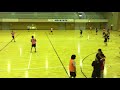 2019年春合宿 10分ゲーム vs奈良教①