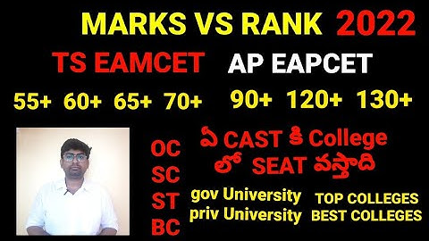 eamcet 2022 marks vs rank|eamcet 2022 preparation|eamcet MPC preparation #eamcet2022 #eamcet_updates