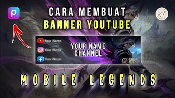 CARA MEMBUAT BANNER YOUTUBE DI PICSART || CARA MEMBUAT BANNER YOUTUBE