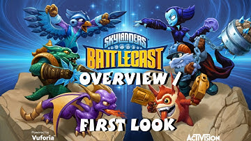 Skylanders Battlecast First Look Gameplay / Overview iOS / Android / Amazon