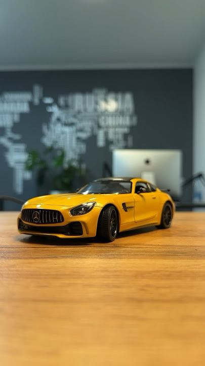 Unboxing Mercedes-Benz AMG GT R 1:24 by WELLY #mercedesbenz #amggtr #gtr #amg #unboxing #asmr