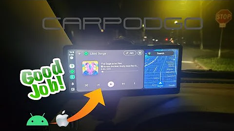 CarpodGo T3 Pro Portable 60fps Wireless Carplay Unboxing and review - LGH