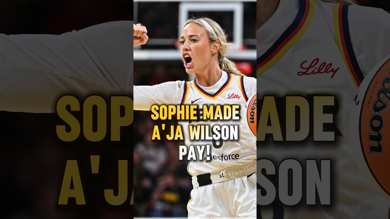 ⁣Sophie Cunningham's RUTHLESS Revenge on A'ja Wilson #basketball #wnba