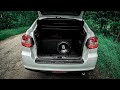 Установка и прослушка в коробе на трубе Сабвуферного динамика AIRTONE NITRO 500 12D2