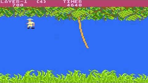 Jungle Hunt sur Atari 5200