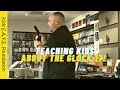 Teaching kids about the Glock 17 in our Kids Firearm Safety 1 Class