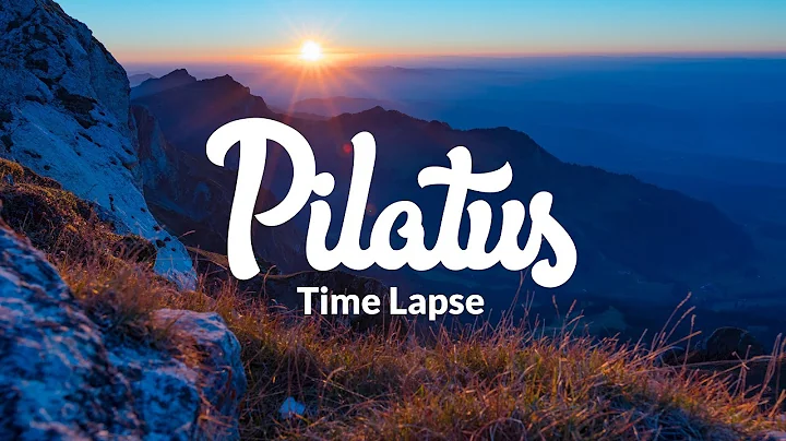 MAGIC MOMENTS on mount Pilatus | Sunrise | Milky Way  | Mountain time lapse 4k