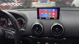 How to install Autoabc Wireless CarPlay & Android Auto Box on 2014-2020 Audi A3 with MIB system?