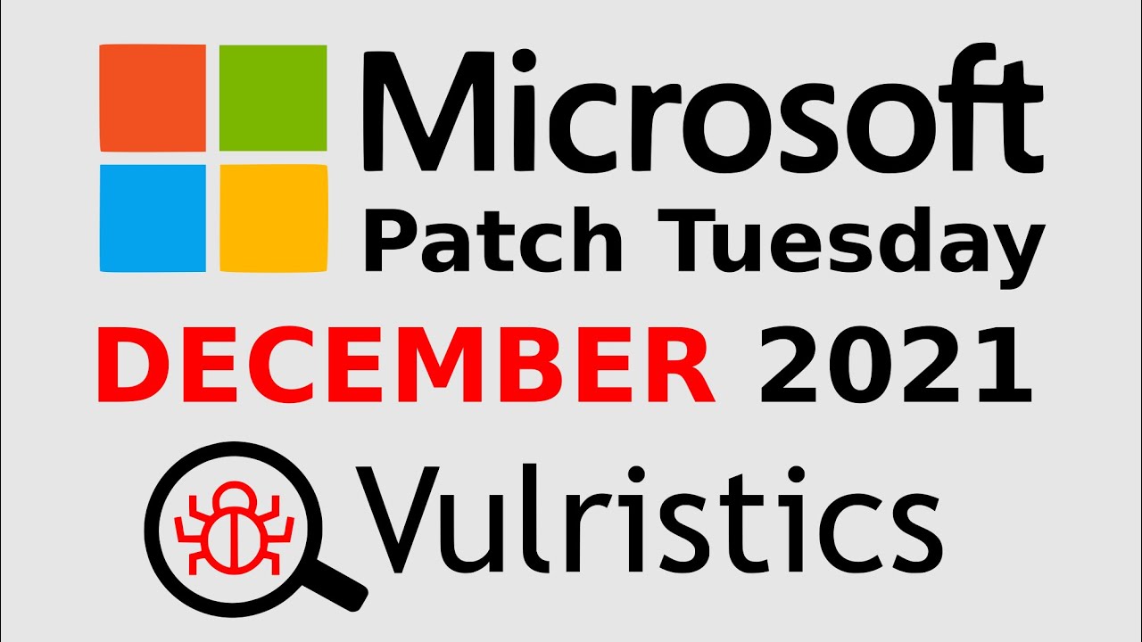 Microsoft Patch Tuesday December 2021 YouTube