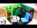 【鬼滅の刃の部屋作り♪】リカちゃんが竈門炭治郎のミニチュア部屋を手作りするよ❤︎  簡単DIYや絵具で色塗りをして可愛く工作❤︎ Demon Slayer Miniature Doll House