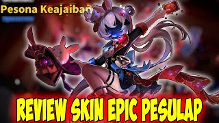 REVIEW OF THE EPIC MAGICIAN SKIN!! Super Sus Indonesia