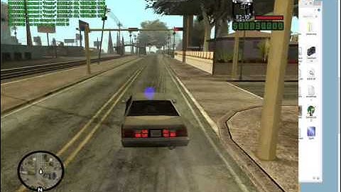 Blinkers (indicator lights) test in SA-MP