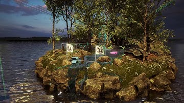 Unreal Engine 4 and NVIDIA FleX - Water Demo [4k 60FPS]