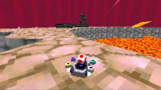 Mario Kart DS Time Trails - Bowsers Lava Circle by ray (me)