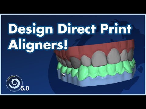 BSP5.0: Design Direct Print Aligners In Minutes! - YouTube