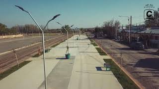 Cervantes desde el aire - Río Negro - Patagonia Argentina
