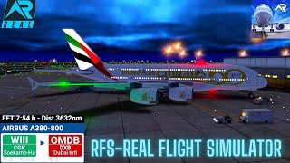 RFS–Real Flight Simulator–Jakarta–To–Dubai–Full Flight–A380–Emirates–Full HD–Real Route screenshot 4