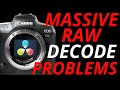 Massive davinci resolve 17 canon eos r5 8k raw decode problems and how to fix them MP3