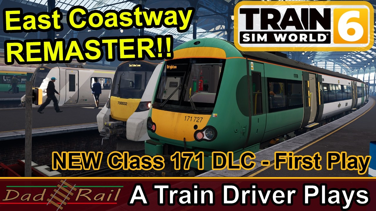 🚆 East Coastway REMASTERED – Free Upgrade + New Class 171! | Train Sim World 6
