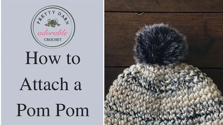 How to Attach A Removable Pom Pom to a Hat