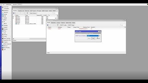 Tutorial|Konfigurasi DHCP Server Mikrotik