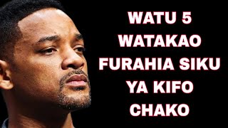 WATU 4 WATAKAO FURAHI NA KUFANYA SHEREHE SIKU YA KIFO