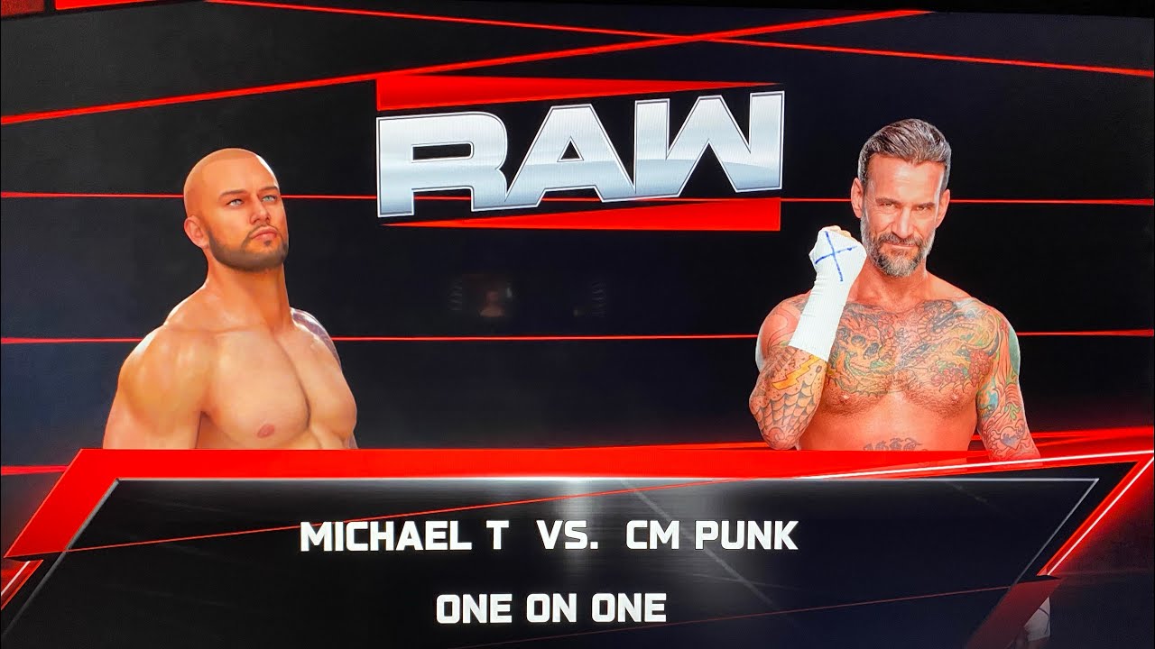 RAW: Michael T Vs CM Punk