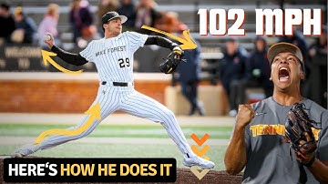 Chase Burns 102 MPH Pitching Mechanics Breakdown