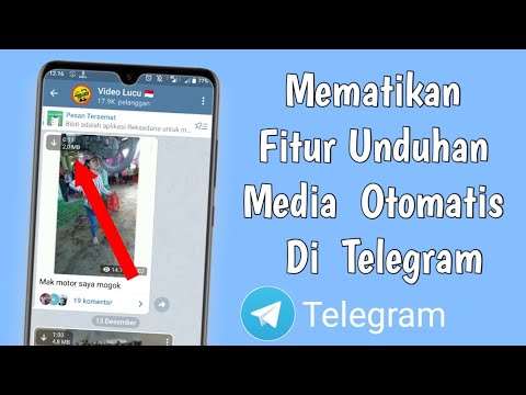 Cara Mematikan Download Otomatis Telegram